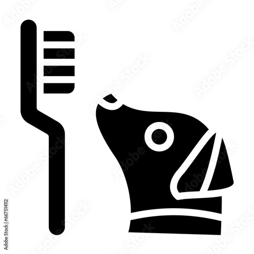 Dental Cleaning Icon Style