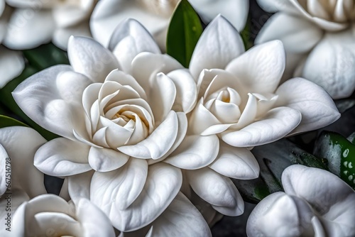 close up of a white flower © Shahla