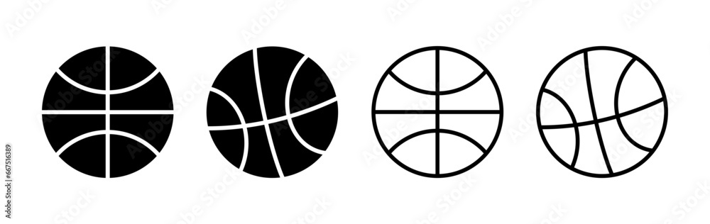 Basketball icon vector. basketball logo vector icon Basketball icon vector. basketball logo vector icon