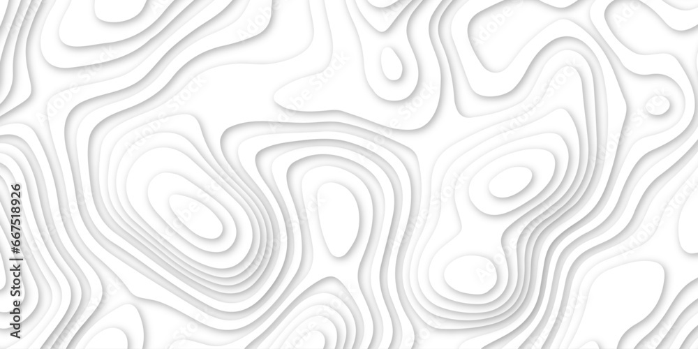 Fototapeta premium Abstract background texture and papercut and multi layer cutout geometric pattern on vector .Abstract soft white background with waves, textured Papercut background .