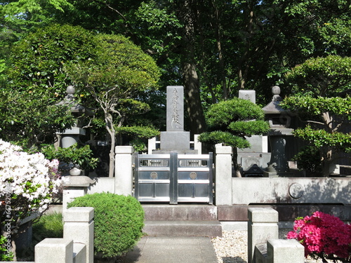 池上本門寺の墓地にある力道山の墓