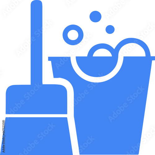 illustration of a icon cleaning services