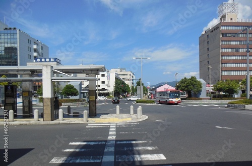 This is Matsue City  Shimane  Japan.