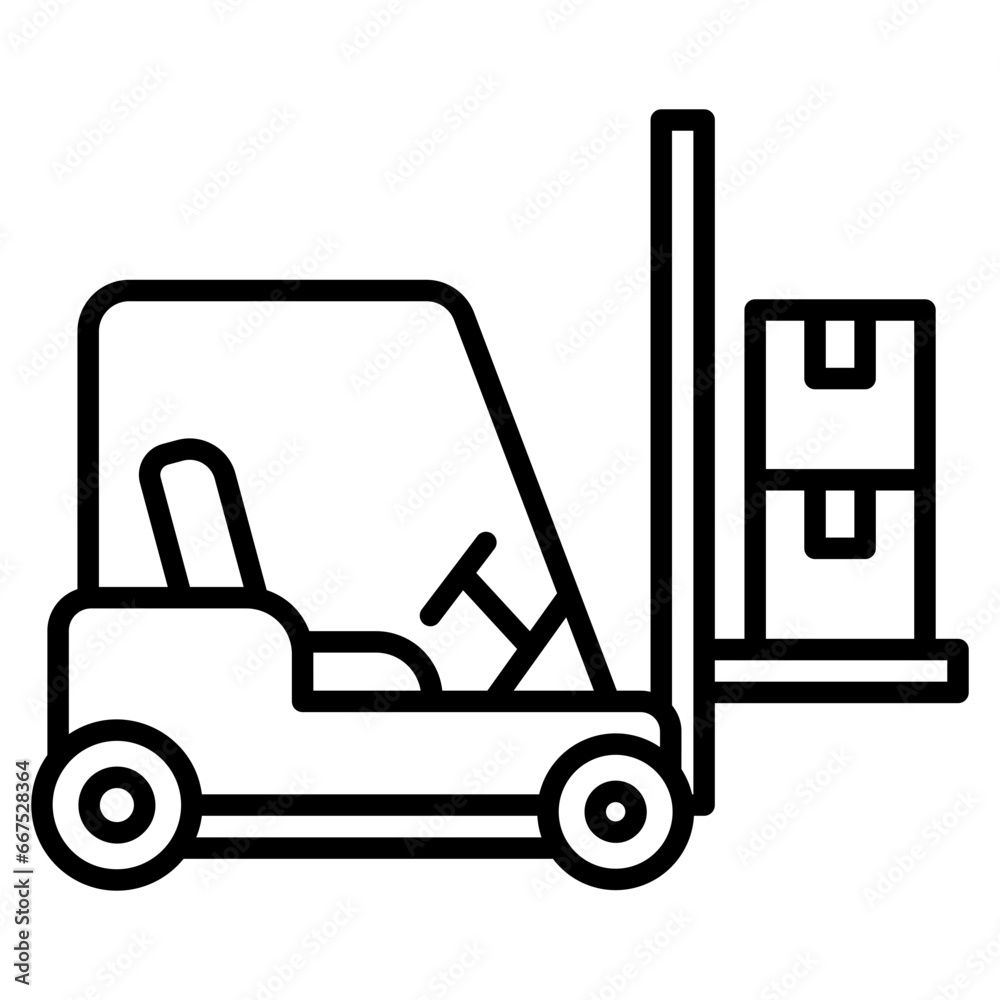 Forklift Icon