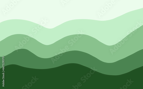 green gradient background