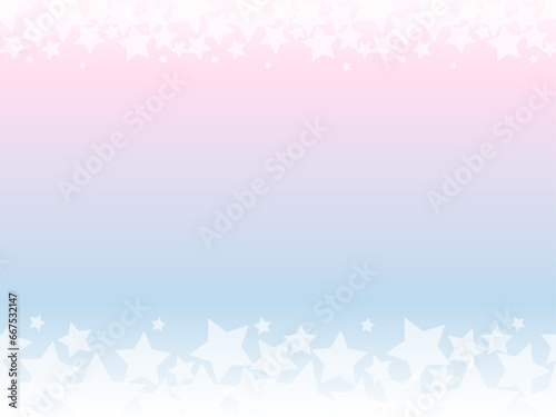 ゆめかわカラーの星くず壁紙