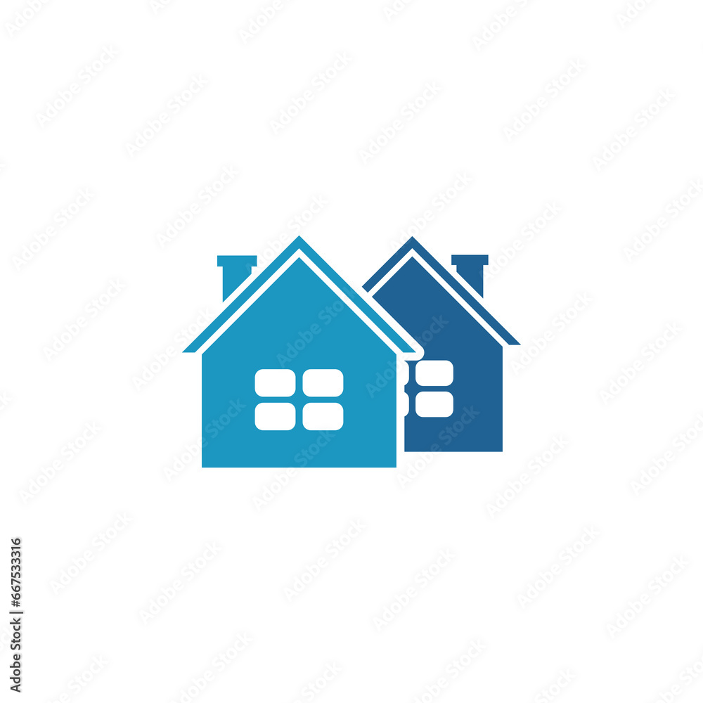 House logo icon isolated on transparent background House logo icon isolated on transparent background