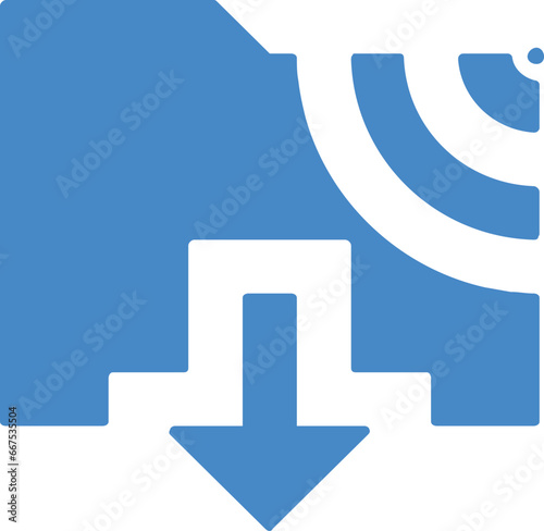 Downloading From FTP Icon