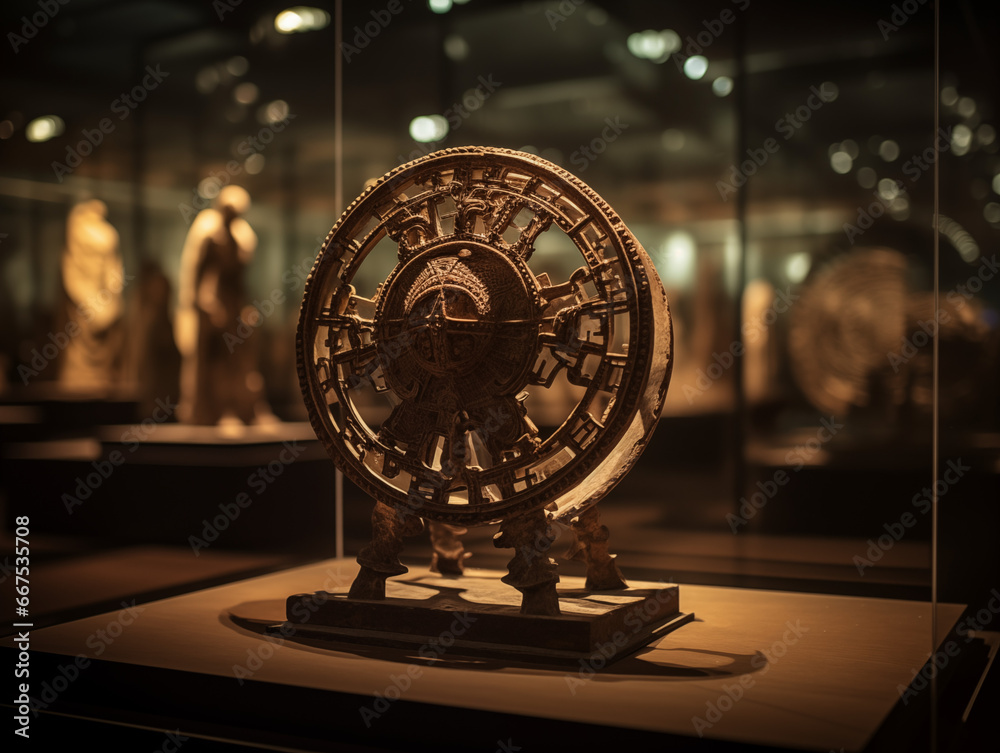 Obraz premium Ancient Artifact in a Museum