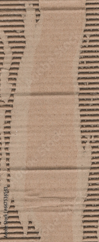Cardboard Paper Edge Transparent Texture Background (ID: 667536543)