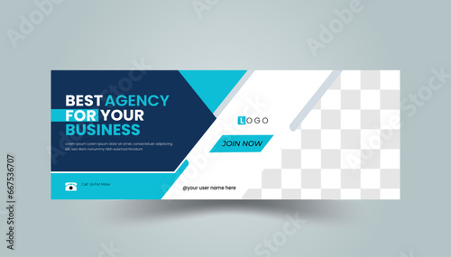 Creative corporate business marketing social media Facebook cover banner post  social media cover, Facebook cover design, business web banner template, social media marketing promotion