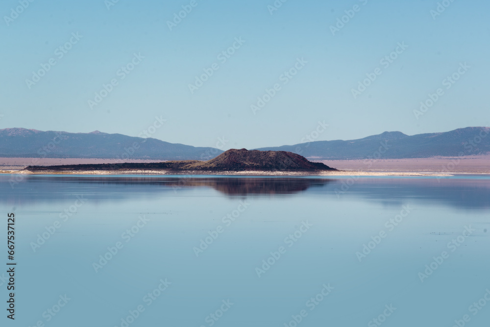 The tranquility of the Mono Lake, California USA The tranquility of the Mono Lake, California USA