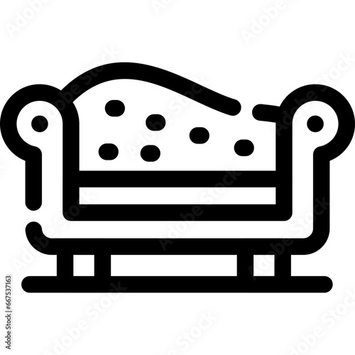 Chaise Longue Icon