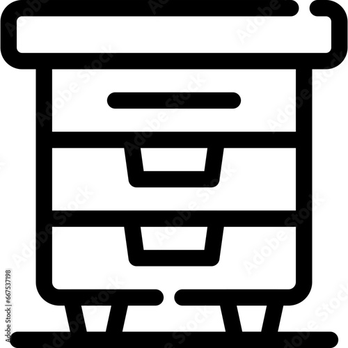 Chest Of Drawers Icon