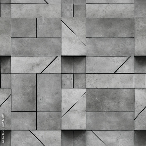 Detailed photograph of concrete. seamless picture