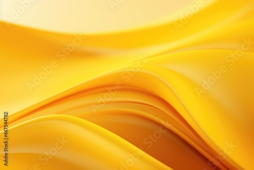 unusual background of yellow and orange smooth and fluid shapes