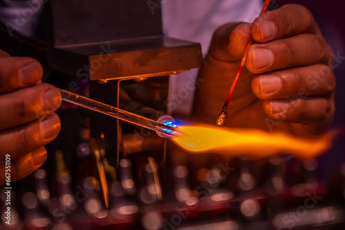Intricate Art of Glass Blowing Captured