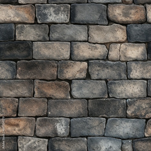 Pavers close up photograph. seamless picture