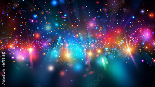 Abstract dark background for invitation to party design illustration.
