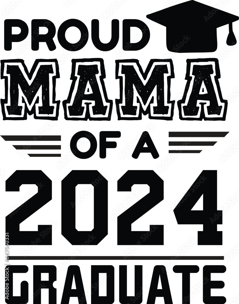 Proud Family 2024 graduate svg, Graduation T-shirt Design Proud Family 2024 graduate svg, Graduation T-shirt Design