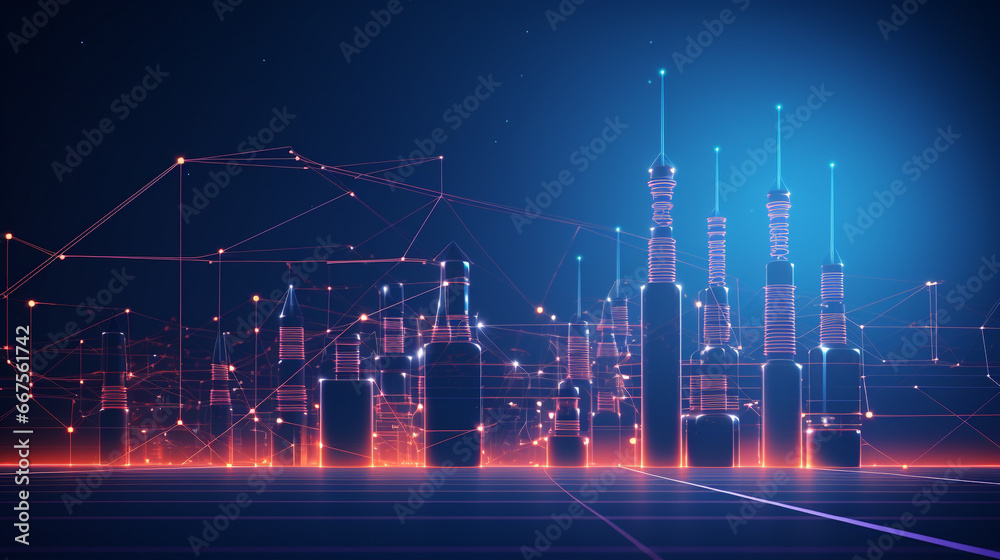 Advanced power grid software monitor displaying high-resolution data on electricity distribution and demand peaks, hyperrealistically depicted with sharp graphics .