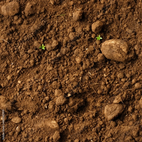 soil close up photograph. seamless picture photo