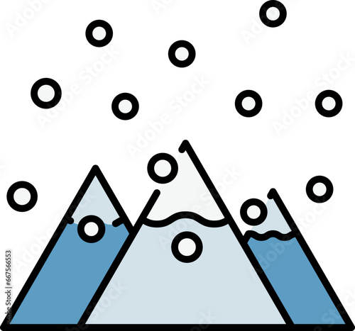 Mount everest icon		