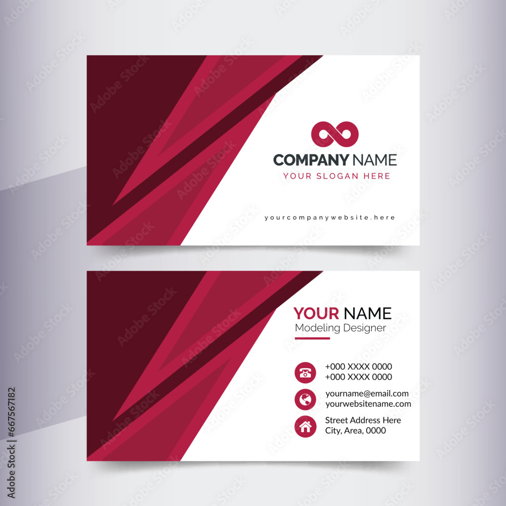 Fototapeta premium Futuristic Abstract Card card design