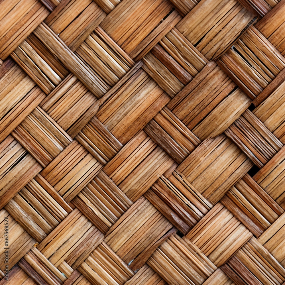 Close-up image of woven bamboo. seamless picture Close-up image of woven bamboo. seamless picture