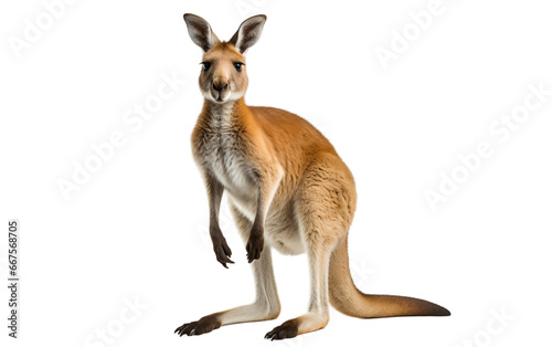 Kangaroo on a Clear Background - Generative AI © PNG 