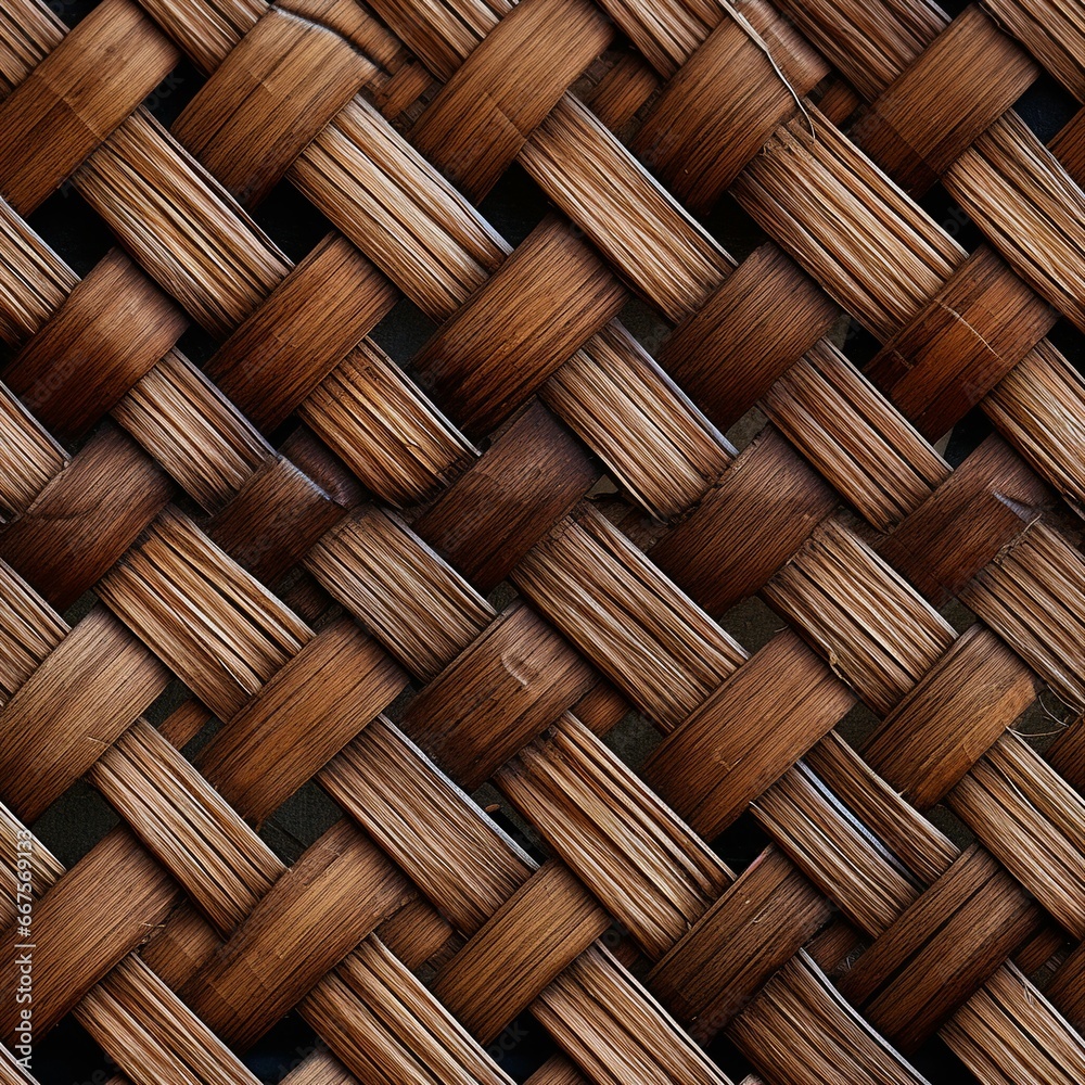 Close-up image of woven rattan. seamless picture Close-up image of woven rattan. seamless picture