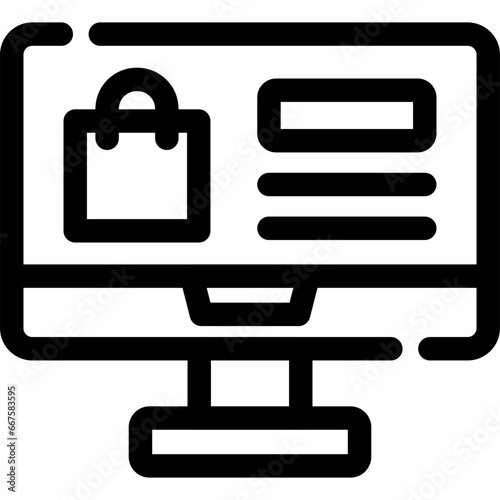 Online Shopping Icon