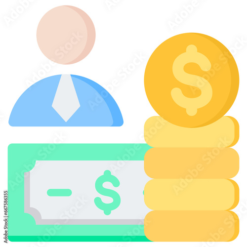 Investor Flat Icon