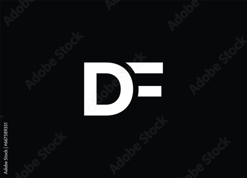 DF Logo Design And Monogram Logo