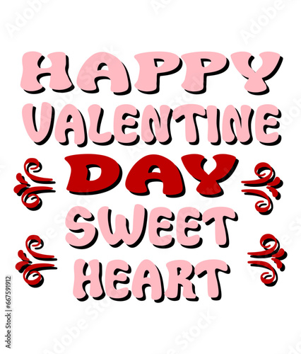 Retro, VALENTINES DAY Craft Design. T-shirt Design. Illustration