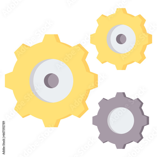 Machines Flat Icon