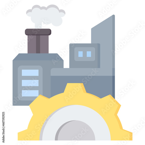 Infrastructure Flat Icon