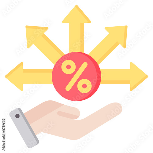 Fee Oppertunities Flat Icon
