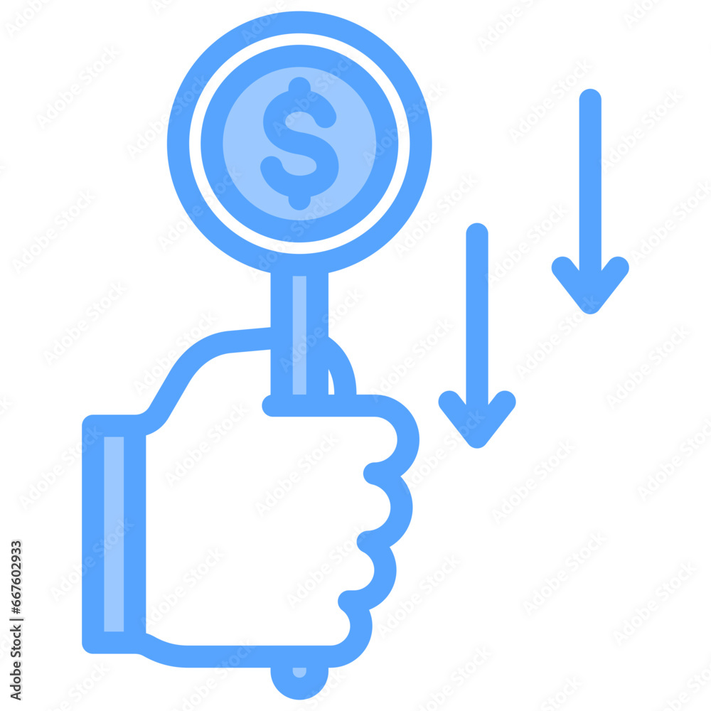 Bidding Blue Icon Bidding Blue Icon