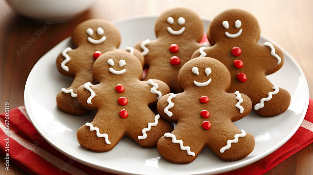 Christmas inspired gingerbread men cookies with icing Christmas inspired gingerbread men cookies with icing