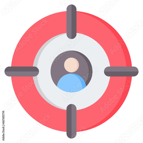 Targets Instruments Flat Icon