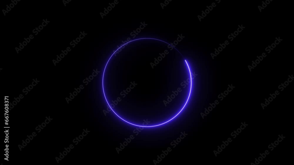 saber neon circle loop, circle loading bar loop animation saber neon circle loop, circle loading bar loop animation