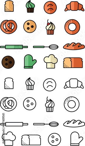 bakery icons