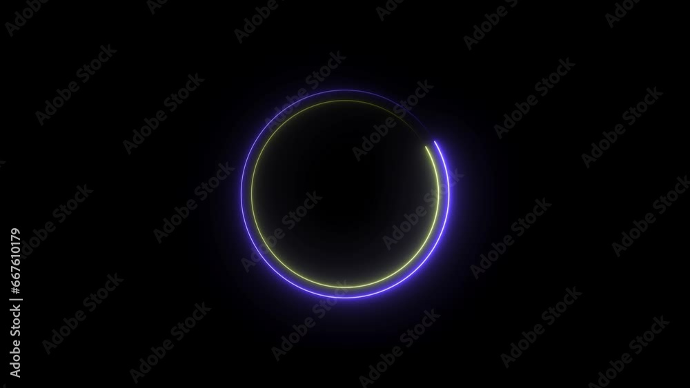 saber neon circle loop, circle loading bar loop animation saber neon circle loop, circle loading bar loop animation