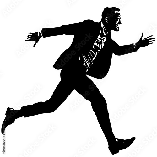Fototapeta Naklejka Na Ścianę i Meble -  Man running