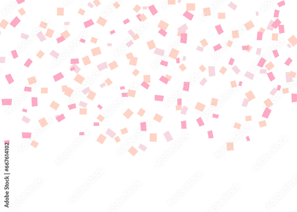 かわいい紙吹雪のイラスト かわいい紙吹雪のイラスト