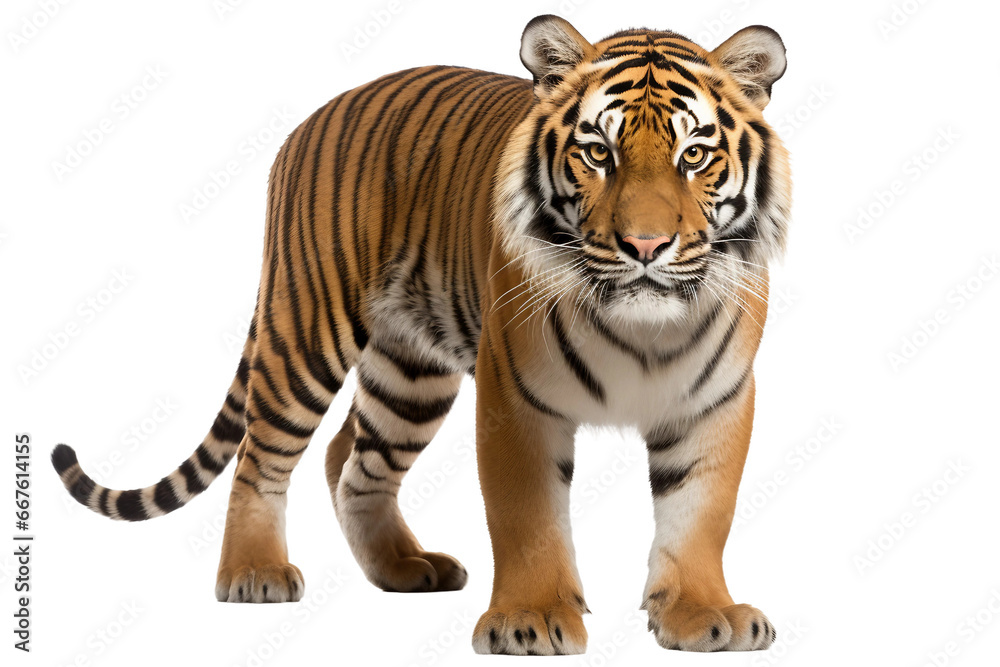 Tiger Isolated on transparent background