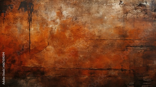 Texture of old painted wood wall or floor. Vintage abstract background with copy space, horizontal boards.