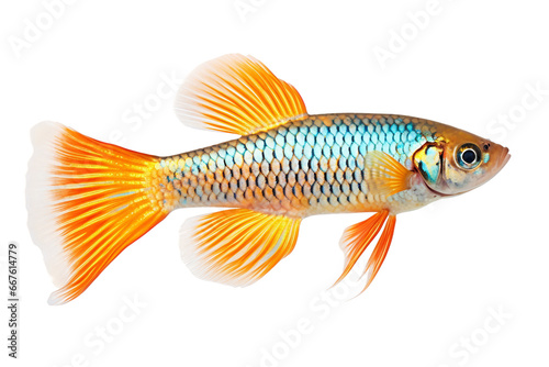 Guppy Isolated on transparent background
