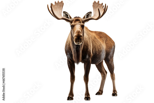 Moose Isolated on transparent background, PNG